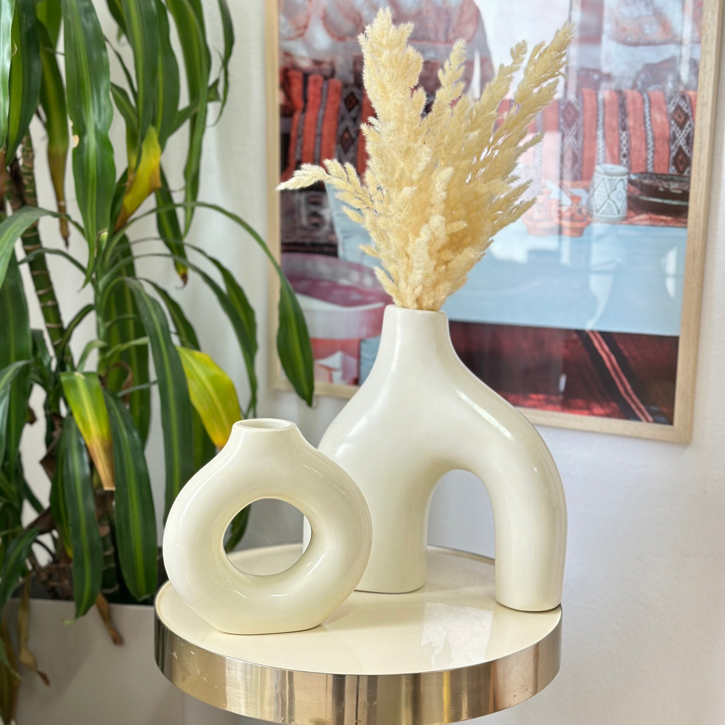 Vase artisanal Azul mat