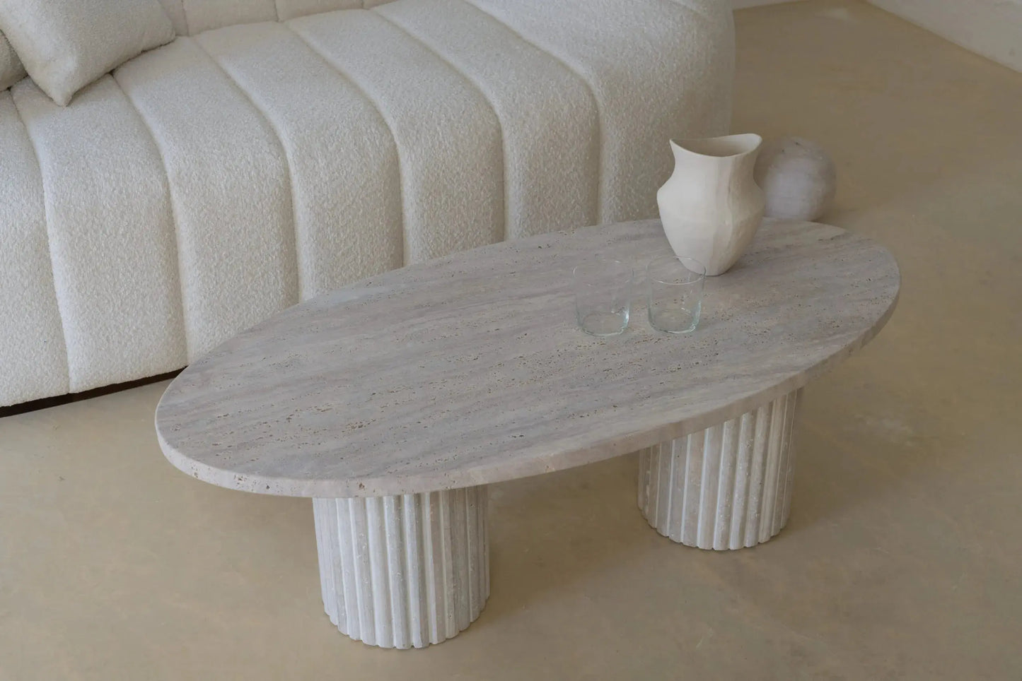 Table basse ovale Hestia
