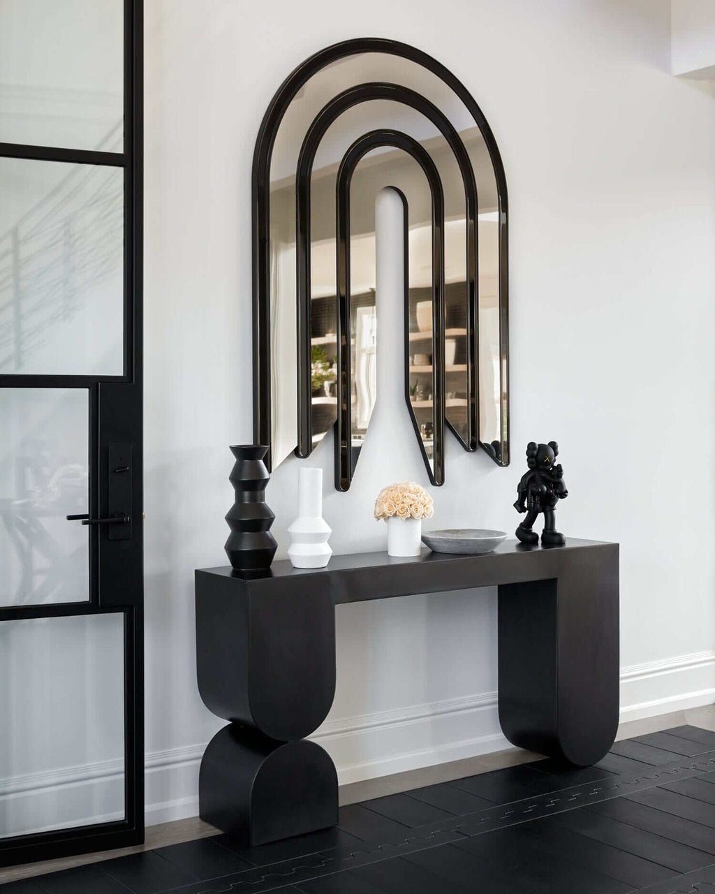 Console Modèle FLORENCE en bois teinté