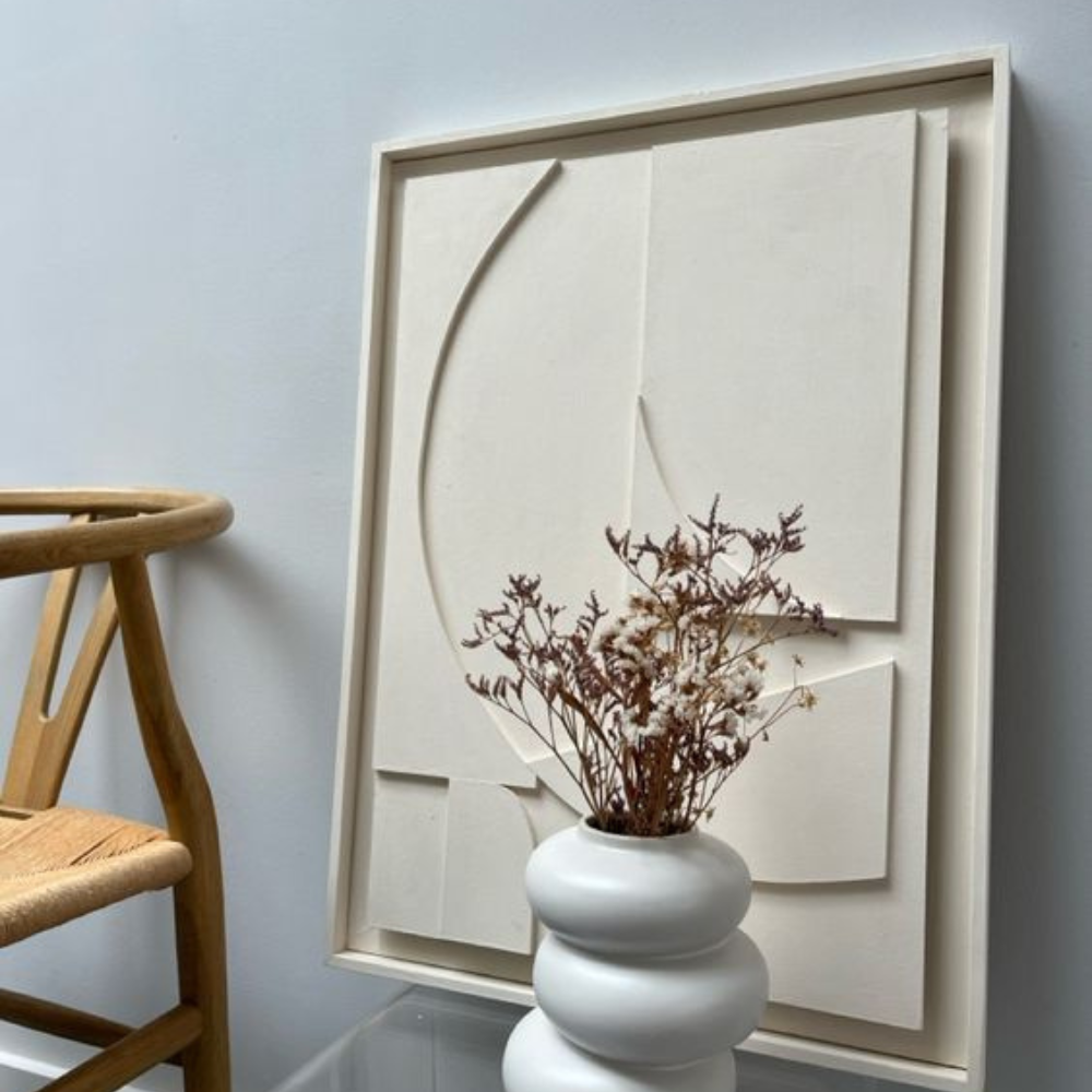 SHAPE 1 Tableau bois peinture satinée