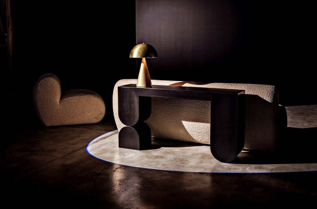 Console Modèle FLORENCE en bois teinté