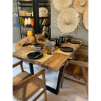 Table noyer ANDRIA 200x100 cm