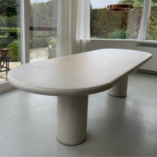Table à Manger en Béton Ciré Bahia