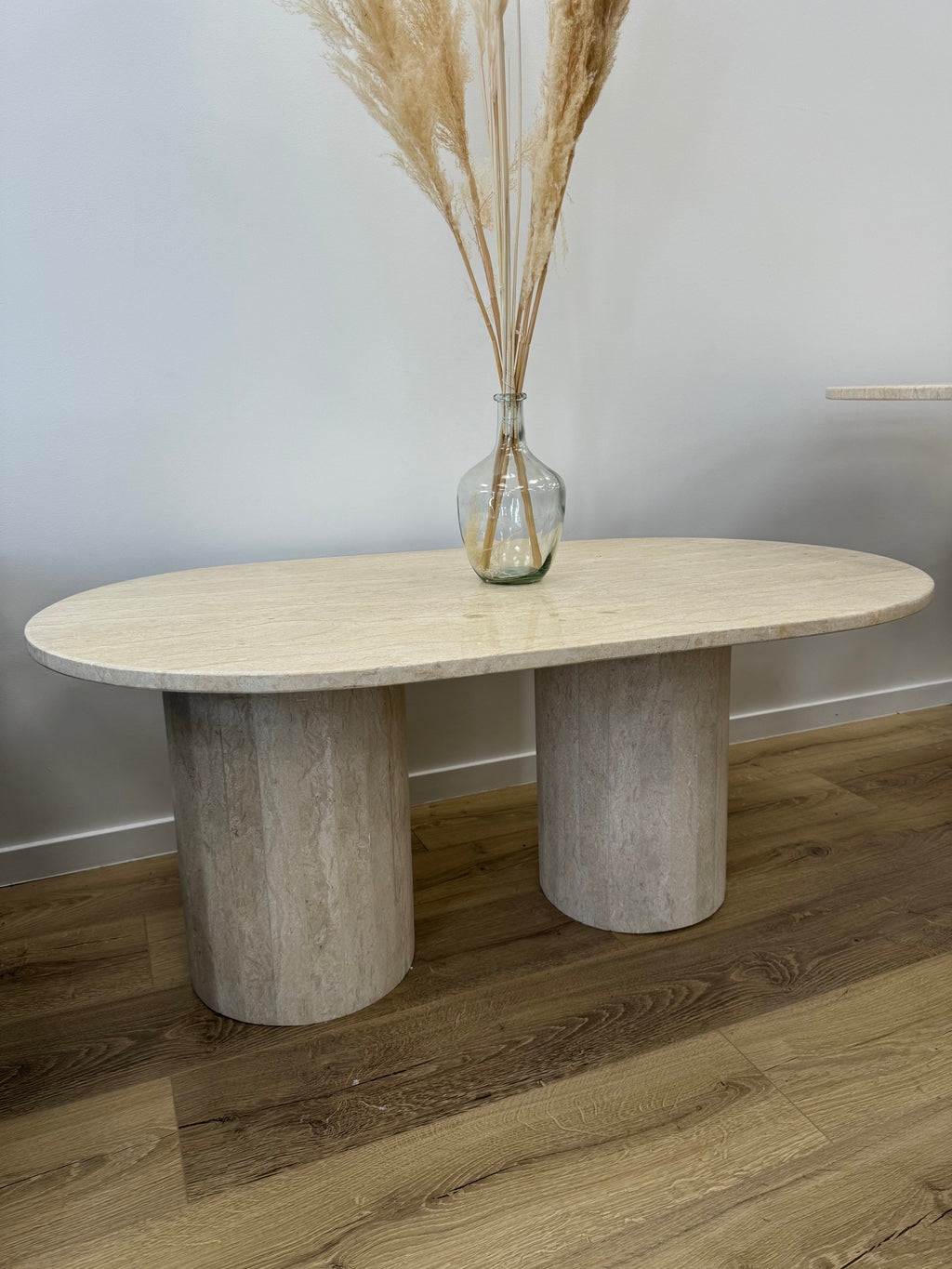 Table Basse en Travertin – Élégance Naturelle et Intemporelle