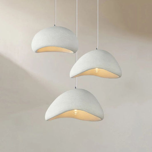Lampe Suspendue Artisanale – Inspiration Wabi-Sabi