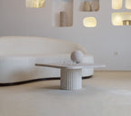 Table Basse en Travertine