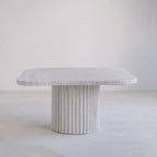 Table Basse en Travertine
