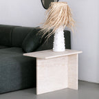 Table d’appoint Modèle ZOÉ en Travertin