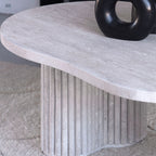Table Basse Modèle Pandora en Travertin