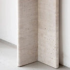 Console d'entrée en travertin Sparte