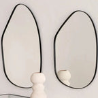 Duo de Miroirs Muraux Asymétriques