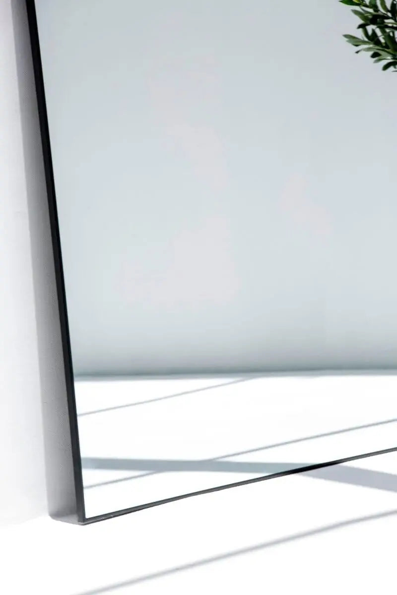 Grand Miroir Noir – Élégance Minimaliste pour Votre Intérieur