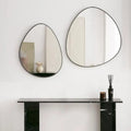Duo de Miroirs Muraux Organiques