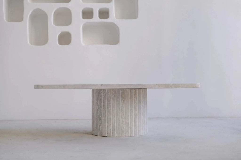 Table basse en Travertin Eros