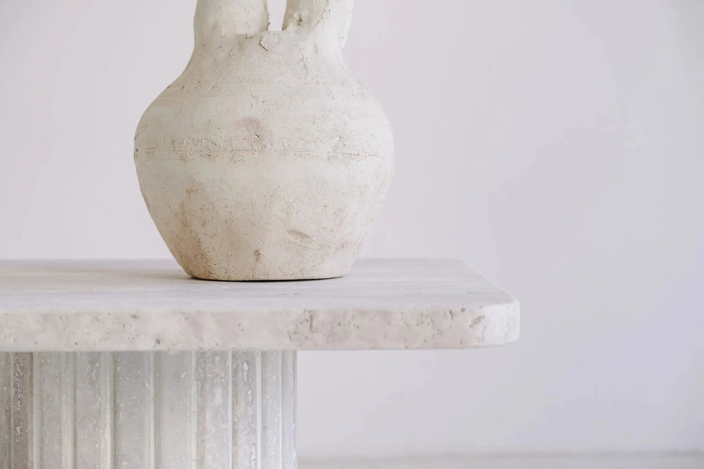Table basse en travertin Olympia