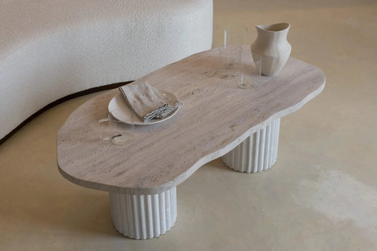 Table basse plateau forme organique Hades