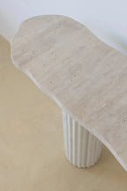 Console en travertin Hercules